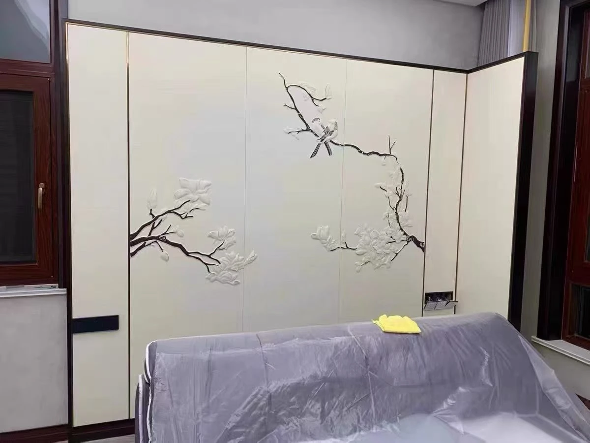 花枝背景 · 留白意境