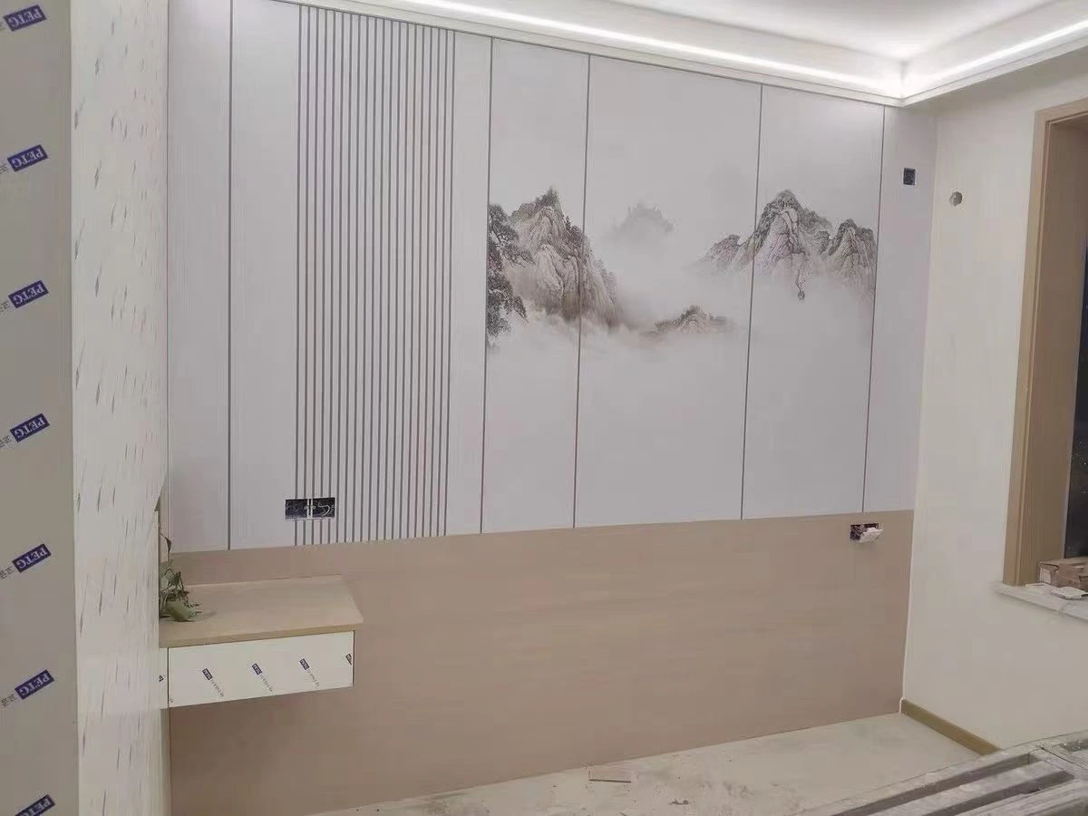 山水背景 · 浅色空间